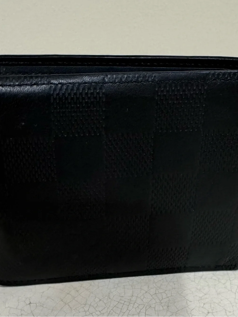 Louis Vuitton Black Damier Infini Bifold Wallet